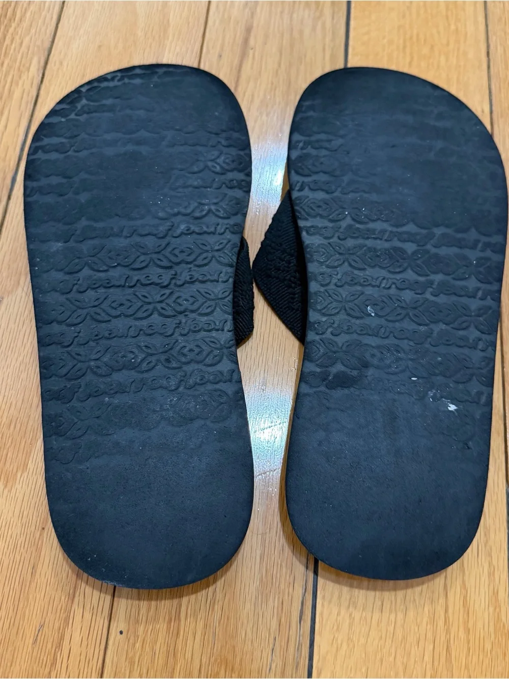 Reef Brown and Black Flip-Flop Sandals